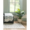 thumbnail image 4 of Rugs.com Aurelia Collection Rug – 8 Ft Runner Ivory Medium-Pile Rug Perfect For Hallways, Entryways, 4 of 4