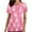 AD-Pink, variant on BiZtdJrK Easter Scrub Tops for Women Bunny Egg Hunt Print Medical Scrubs Holiday Working Uniform 2025 Summer Shorts Sleeve V Neck T Shirts Purple S Lightning Sales of Today