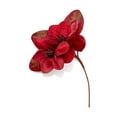 thumbnail image 3 of Holiday Lane 14″ Red Magnolia Tree Pick, 3 of 3