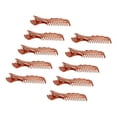 thumbnail image 4 of 10x Pinzas de Forma de Peine Horquilla de Alligator para Cualquier Cabello Grueso o Delgado 68 x 15 mm Oro rosa Soledad Pinza para el pelo con pinzas para el cabello, 4 of 7