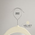 thumbnail image 6 of Utopia Home Velvet Hangers 20 Pack – Luxury Non-Slip Slim Pant & Coat Hangers, Strong Space-Saving Clothes Hangers with Pants Bar and 360° Swivel Hook – Ivory, 6 of 8
