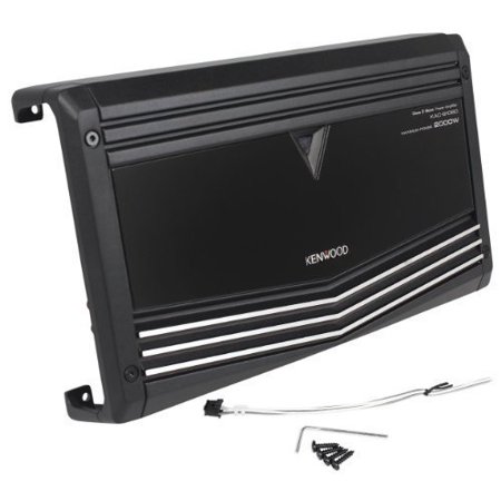 Kenwood KAC-9106D 2000 Watts Peak/1000 Watts RMS Mono Block Class D Car Amplifier With Speaker Level (Best 2000 Watt Rms Amp)