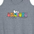 thumbnail image 3 of Peanuts - Snoopy Summer Beach Ball - Women's Racerback Tank Top, 3 of 6