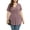 Mauve, variant on Daystry Plus Size Tunic Tops For Women Lace V-Neck Empire Waist Women Top Babydoll Blouse White-1X