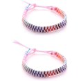 thumbnail image 1 of KAIYANG 12 pulseras de la amistad unisex de colores Selección de modelos de pulseras para parejas azul cielo COLOR 5, 1 of 5