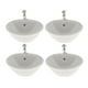 thumbnail image 1 of 4Pcs 1:12 Miniature Ceramic Washbasin Sink for Bathroom Accessories, 1 of 9