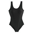 thumbnail image 1 of ENJOYW Maillot de Bain une Pièce Rembourré Noir Sans Manches pour Piscine Polyester, 1 of 7