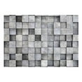 thumbnail image 2 of Tiptophomedecor Peel and Stick Wallpaper Wall Mural - Concrete 3D Blocks - Removable Wall Decals, 2 of 3