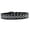 Black, variant on Mirage Pet Products Sprinkles Dog Collar Clear Crystals