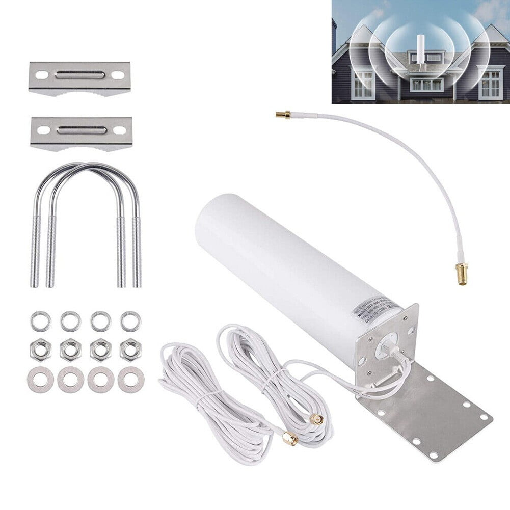 Mosiee 4G Lte Antenna Dual For Sma Male 3G4G/ Lte Outdoor For Omni-Directional Antenna