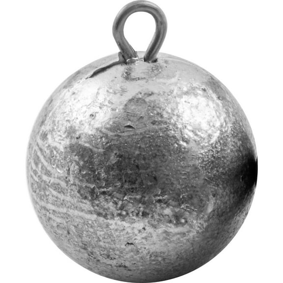 Danielson Cannon Ball Sinkers Fishing Weight, 1/2 oz., 4-pack