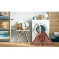 thumbnail image 2 of Ahgly Company Machine Washable Indoor Rectangle Traditional Sunrise Orange Area Rugs, 2' x 5', 2 of 7