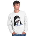 thumbnail image 5 of Im 90s Famous Retro Funny Gym Workout Sweatshirt for Men or Women Brisco Brands S, 5 of 6