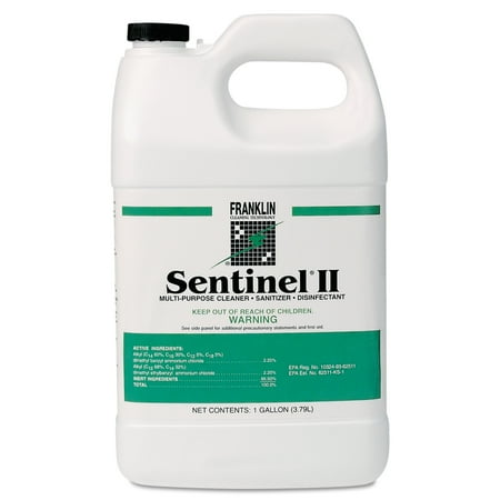 Fuller Industries FKLF243022 1 gal Bottle Liquid Sentinel II Disinfectant Cleaner - 4 per Case