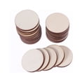 thumbnail image 4 of Spatiy 100pcs DIY Round Wooden Pieces Craft Wood Piece for Crafts Project ( 32mm ), 4 of 6