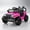 Pink, variant on EVOKEDEN 12V Remote Control Ride On Car for Kids, Electric Toddler Car with Spring Suspension, LED Lights & Music, Red
