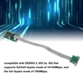 thumbnail image 4 of Tarjeta Gigabit Ethernet, 10 100 1000mbps Enchufe y Juega una Tarjeta de Lan Nich Estable RJ45 para escritorio, 4 of 7