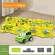 thumbnail image 1 of Juego de pista de rompecabezas para niños Fiudx con carrito de montaje DIY, 1 of 1