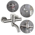 thumbnail image 2 of keepw Shower Mixer Install Range 13-17cm Surface Brushed Bathroom System, 2 of 6
