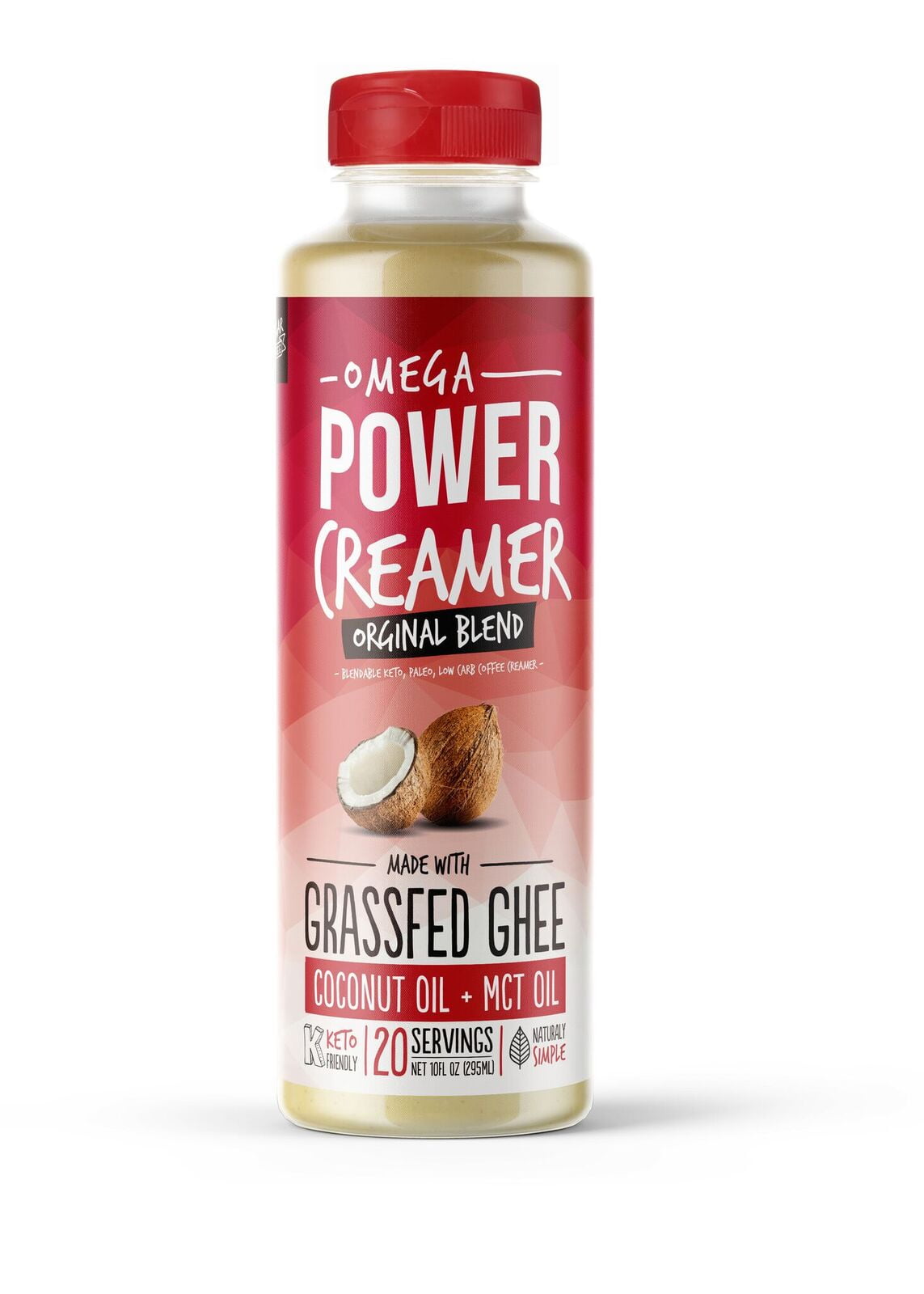 Omega PowerCreamer ORIGINAL Keto Coffee Creamer Made with Grassfed