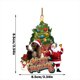 thumbnail image 4 of Adorno de Navidad Árbol encantador Regalo Adorno Árbol de Navidad Decoración de fiesta colgante Wmkox8yii fhajkh5582, 4 of 5