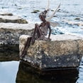 thumbnail image 6 of QHUDLV Miniature Sitting Fairy Elf Statue,Garden Yard Craft,Home Landscaping Decoration, 6 of 9