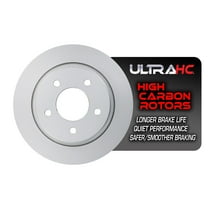 UltraHC Coated High Carbon Brake Rotor, Rear UR001712, Mazda 3 2013-2004