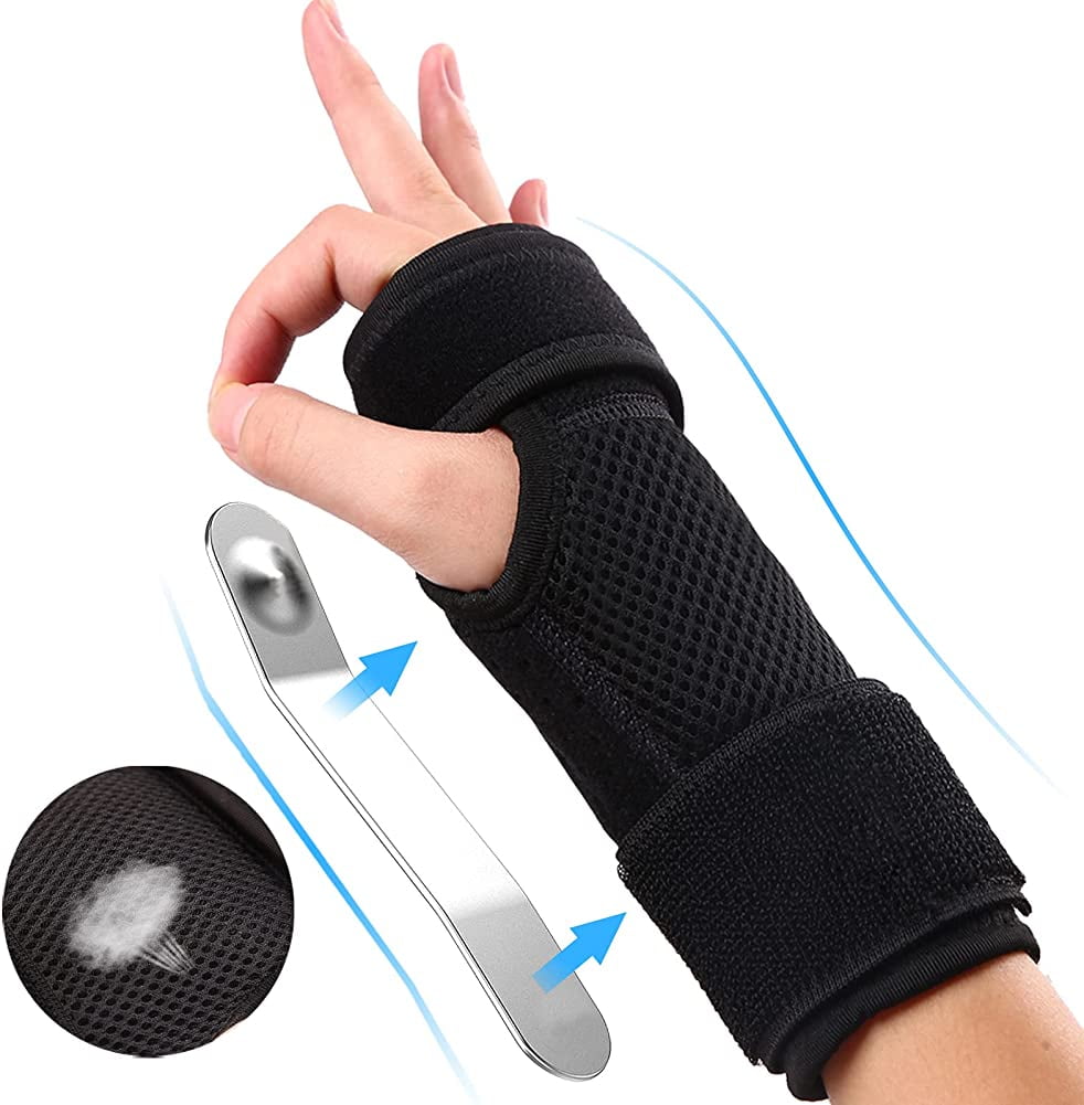 Bail Wrist Brace Night Support,Wrist Braces Left Hand with Splint for ...