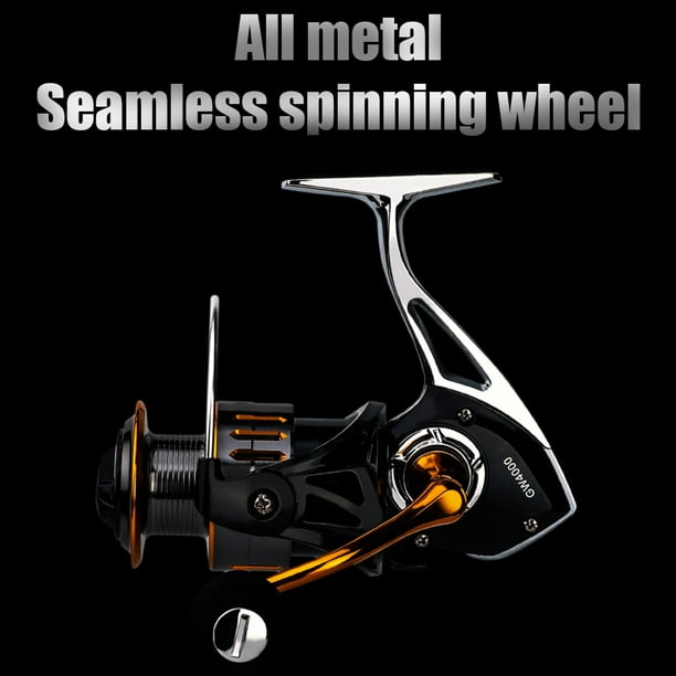 HonHaione Metal Spool 5.2 1 Spinning Fishing Reel Lure Fishing Accessories  (GW3000) 