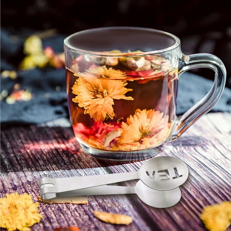

Bobasndm Sugar Clip Reusable 2Pcs Widely Used Tea Bag Tong Hollow Modern Tea Accessories