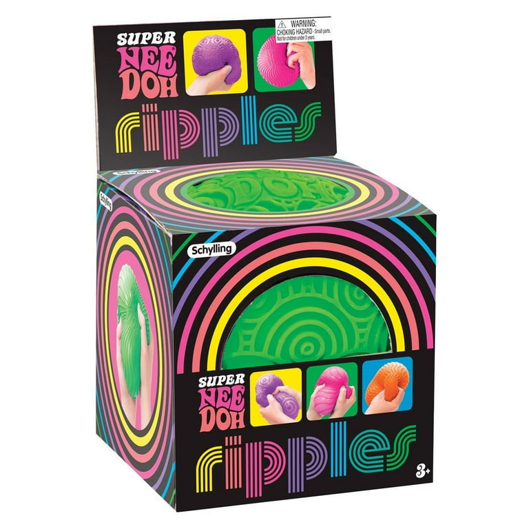 Schylling Super NeeDoh® Ripples XL Sensory Pack - 3 Pieces