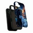 thumbnail image 3 of Fantasy Galaxy Lion Couple 3D Art iPhone Case Unisex for Universe Lovers Birthday Gift Compatible with iPhone 11/12/13/14/15/16 (Pro Max/Plus), 3 of 9