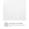 thumbnail image 4 of Almohadilla de escritorio YSagi de piel antideslizante, impermeable, 80 x 40 cm, color blanco, 4 of 7