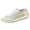 Mint Green, variant on Trainers Shoes for Women Lightweight Retro Ballerina Sneakers Versatile Casual Sports Shoes with Elastic Ruffled Heel, Comfortable S𝗅ip On Sneakers for Back to College