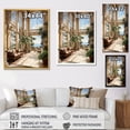 thumbnail image 4 of Designart "Elegant Retreat Country Clubs painting III" Cityscapes Floater Framed Canvas Wall Art, 4 of 7