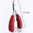 thumbnail image 7 of Ludlz Toe Nail Clipper for Ingrown or Thick Toenails, Podiatrist Toenail Clippers for Men & Seniors, Sharp Toenail Trimmer Nail Clipper Cuticle Cutter Pedicure Tool, 7 of 7