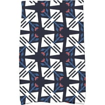 Simply Daisy 18" x 30" Jodhpur Ditsy Geometric Print Kitchen Towel