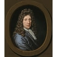 thumbnail image 2 of Michiel Van Musscher 12x14 Gold Ornate Wood Frame and Double Matted Museum Art Print Titled - Portrait of Sybrandt Oosterling (1694), 2 of 4