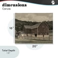 thumbnail image 4 of Stupell Industries Farmhouse Tender Living Space Barn Canvas Art, 20 x 16, by Marcus Prime, 4 of 8