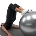thumbnail image 2 of Exercise Ball - Anti-Burst Fitness Ball for Balance, Stability, Pregnancy, Yoga & Pilates with Hand Pump - Pink-2025, 2 of 5