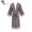 Dark Gray, variant on Kimono Robes for Woman Cotton Bride and Bridesmaid Robes,Wedding Party-Violet color