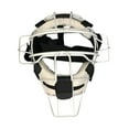 thumbnail image 3 of S SERENABLE Baseball Catcher Helmet Breathable Professional Head Protector for Men Women White, 3 of 9