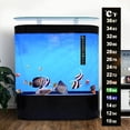 thumbnail image 2 of WINDLAND Thermometer Strips Aquarium Adhesive Strip for Fish for Tank Wine Jar 50℉ - 97℉, 2 of 11