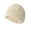 White, variant on Winter Knitted Thickened Warm Hat Female Face Show Small Ear Protector Cold Casual Pullover Black One Size
