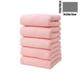 thumbnail image 3 of Dmlowu Bath Towel Set 5pc Extra Soft Bath Towels Super Absorbent Quicker Dry Cotton Hand Towels 14x30" Bathroom Towels for Women Men Kids, 3 of 7