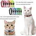 thumbnail image 2 of Cat Collar with Bells, Reflective Cat Collar with Safety Buckle,, 2 of 2