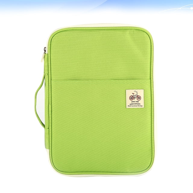 TABLETREANDS Bolsa De Documentos A4 Impermeable Organizador De Portafolios Maletín Con Para Viaje Y Negocios