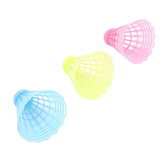 3Pcs LED Badminton Shuttlecocks, Bright Night Lighting Indoor Outdoor, Extra Battery Included, for Training and Casual Games