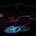 thumbnail image 3 of LNGOOR 6LED 8M Car Interior Atmosphere Strip Light RGB APP Cigarette Fiber Optic Neon, 3 of 6