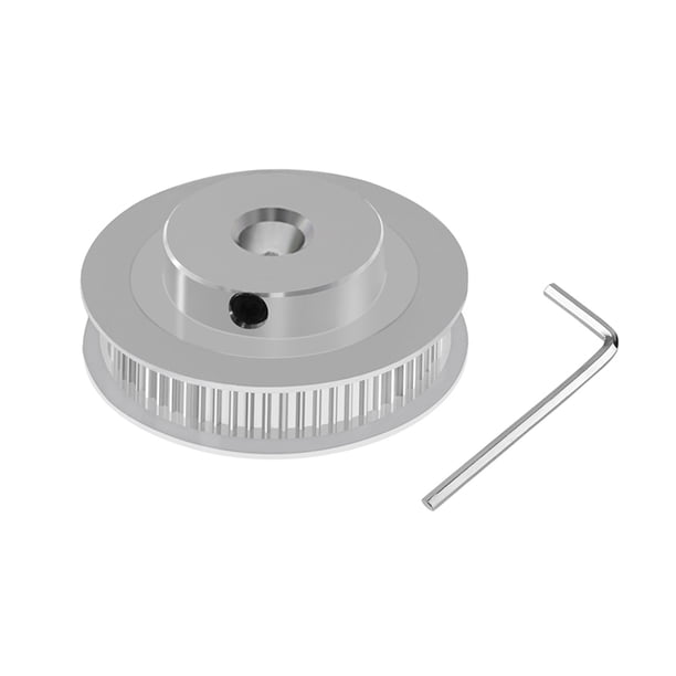 Aibecy aluminio GT2 polea de distribución 60 dientes 60T 8mm diámetro